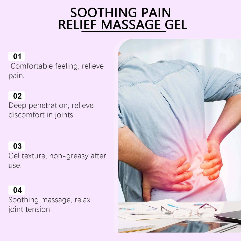 South Moon Body Care Gel Daily Care Joints Knees Elbows Shoulders Comfort Topical Application