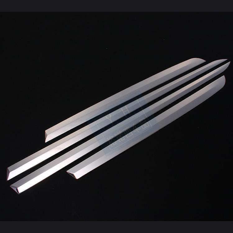 Honda Jade Stainless Steel Bright Trim with Door Edge Protection