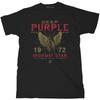 Schwarzes Tiefviolettes Highway Star T-Shirt Unisex