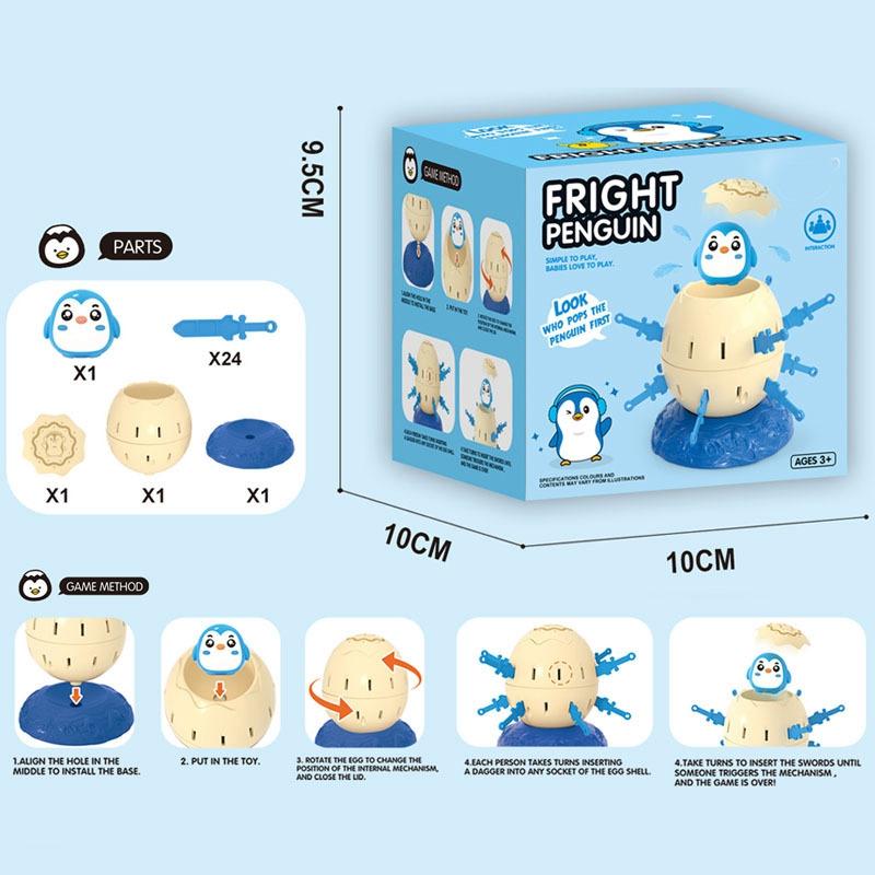 

Игрушки-новинки пингвины для праздничной вечеринки, детские развивающие игрушки для тренировки мышления, пиратские бочки, интерактивные игрушки