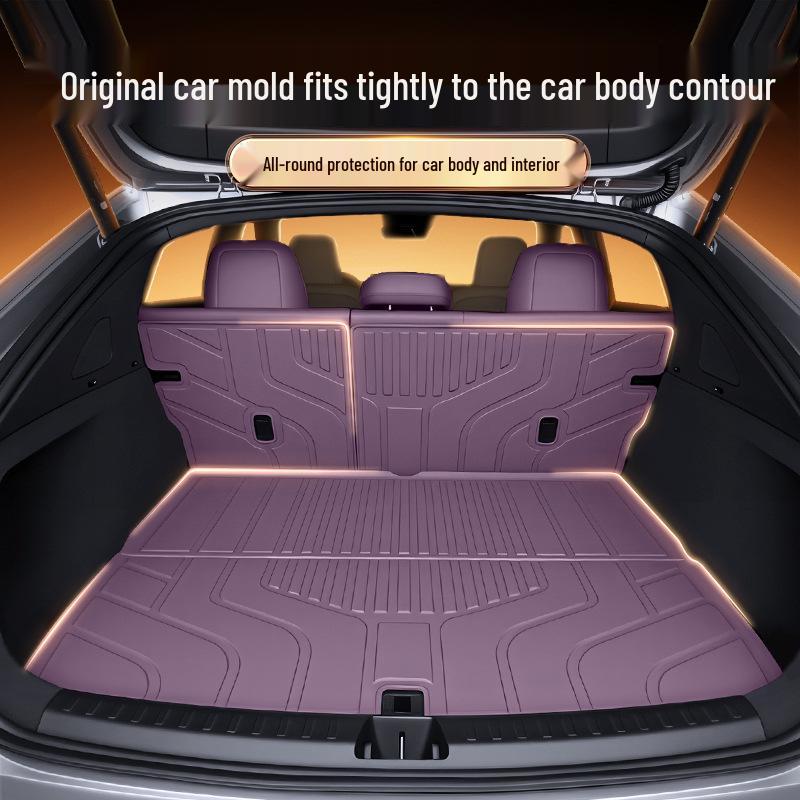 Deep Blue S07 TPE Trunk Mat for Changan Model 26: Complete Car Interior Floor Mat Set