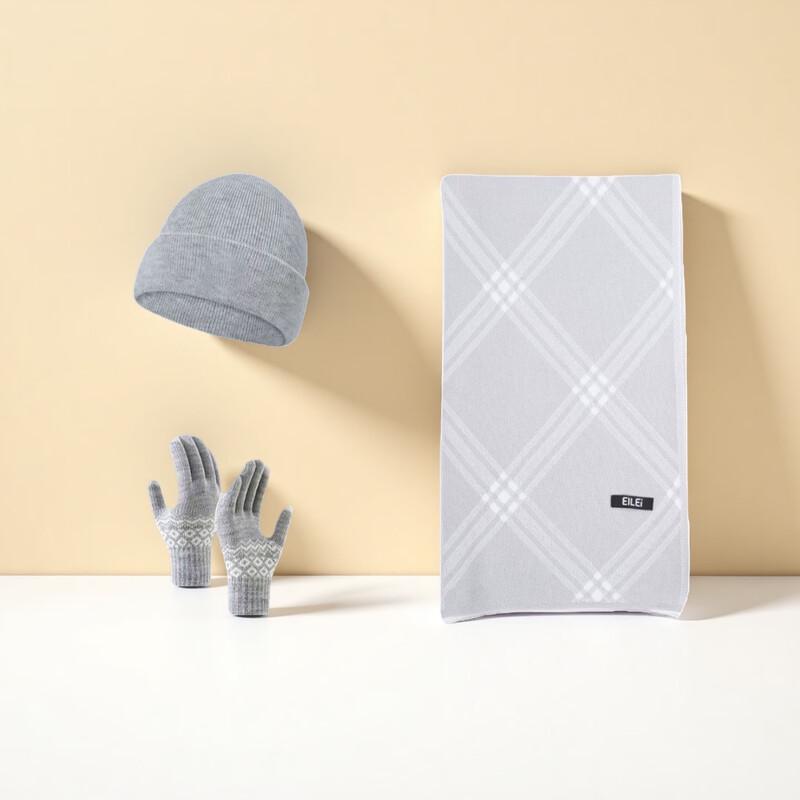 Зимний комплект: Шарф, Шапка, Перчатки EILEI