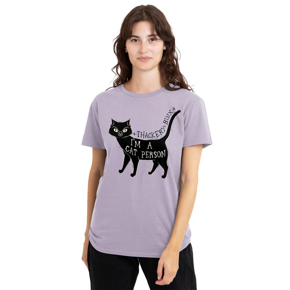 Hocus Pocus Womens/Ladies IÂ´m A Cat Person Thackery Binx T-Shirt