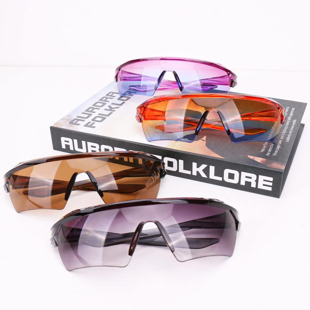 Radsportbrille Herren Damen Sport Sonnenbrille UV400 Baseball Reiten Angeln Laufen Brillen Sportbrillen Herren Sonnenbrillen Schutz