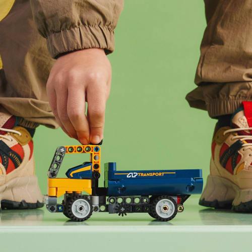 LEGO Technic Dump Truck Toy Present Birthday Block Christmas Boys Girls Children 7 Years Old 8 Years Old 9 Years Old Elementary School Student Vehicle