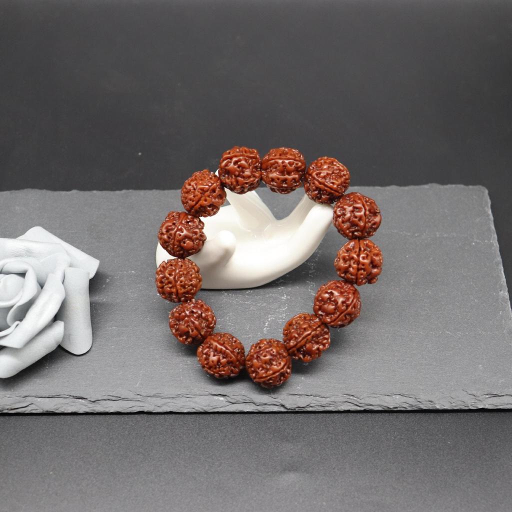 King Kong Bodhi Seed Bead Bracelet - Unisex Buddhist Literary Plaything