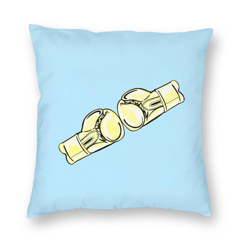 Red Boxing Gloves Such As Heart Square Pillowcase Pillow Cover Cushion Throw Pillow for Home Bedroom Car