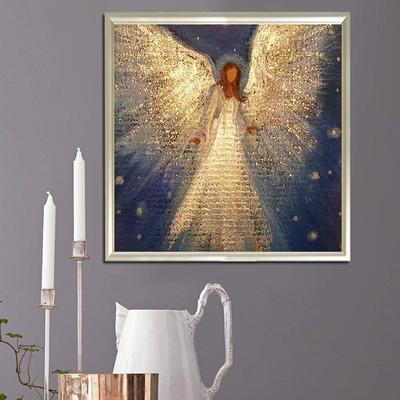 DIY Diamond Painting Angel Cross Stitch Kit Mosaic Art Diamond Painting Full Circle/Square Diamond Home Decoration