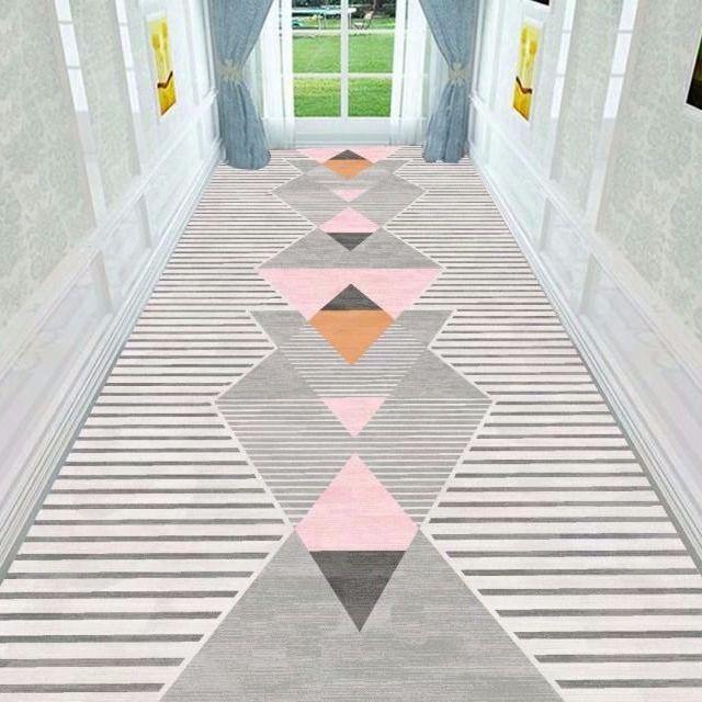 

Винтажный персидский коврик для беговой дорожки в стиле бохо, нескользящий коврик для домашнего коврика с подложкой TPR, коврик для беговой дорожки, легко чистящийся коврик, который можно стирать в машине 80*200CM