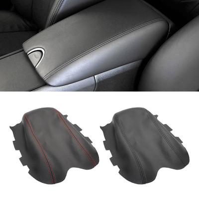For Infiniti G37 2010 2011 2012 2013 2014 Car Microfiber Leather Interior Center Control Lid Armrest Box Cover Sticker Trim