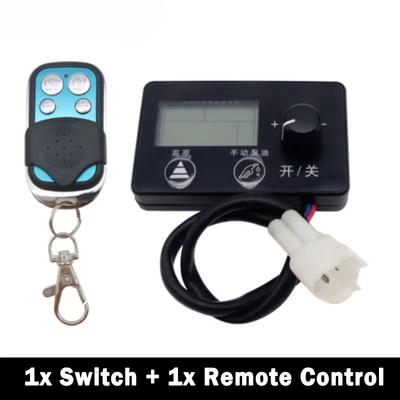 12/24V Naftové Vzduchové Topení LCD Monitor Spínač+Řídicí Deska Základní Deska+Dálkový Ovladač Podobné Eberspacher Webasto 2KW 5KW 8KW