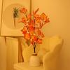 Maple Leaf Decorative Lights, With Lights That Glow, Battery-powered Artificial Maple Leaf Branch Lights,  Tabletop Decorative Lights, Suitable For