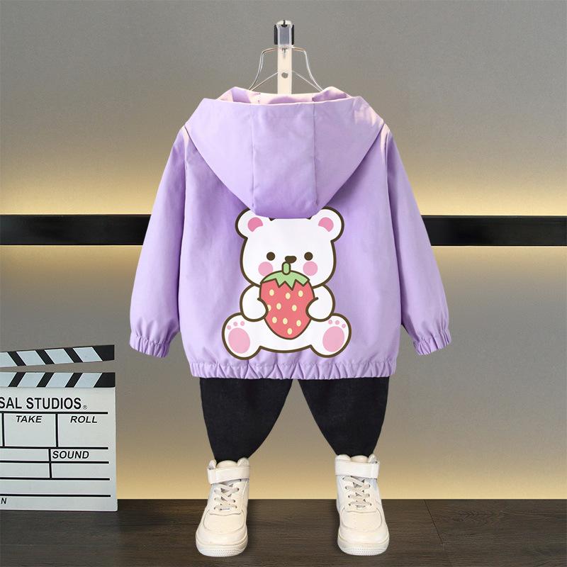 

Вільне повсякденне худі з рюшами, куртка для хлопчиків та дівчаток, весняна куртка, тонка секція, куртка для дітей середнього та старшого віку, дитячий верхній одяг 120