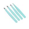 2/4Pcs High-Quality Eyebrow Tweezer Set Colorful Eyebrow Trimming Clip Stainless Steel Slanted Brow Clips Removal Makeup Tools
