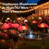 Solar Flamingo Garden Lights LED Outdoor Decorative Lamp Waterproof Yard Patio Pathway Lawn Decoration Lights for Backyard Party
