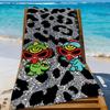 Mode Hysteric Mini Handtuch Sport Schnelltrocknend Reisen Camping Sanddicht Weich Leicht Großes Strandtuch
