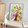 Disney Diamond Painting Rapunzels Fresh and Healing Illustration Mosaic Art DIY Cross Stitch Embroidery Set Full Diamond Home Decor Gift