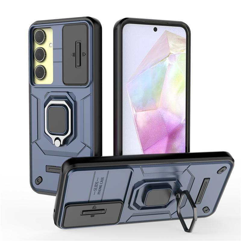 For Samsung Galaxy A35 5G Case Magnet Ring Stand Armor Phone Case For Samsung A35 A 35 5G GalaxyA35  SM-A356B/DS 6.6" Back Cover