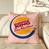 Food BBurger KKing Cushion Cover Pillow Case Antidustmite Pillowcase Silky Short Plush Sofa Cushion Cover hot