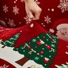 Christmas Printed Sofa Cover 1/2/3/4 Seater Stretch Fabric Couch Slipcover Elastic Sofa Protector for Living Room Xmas Decoration