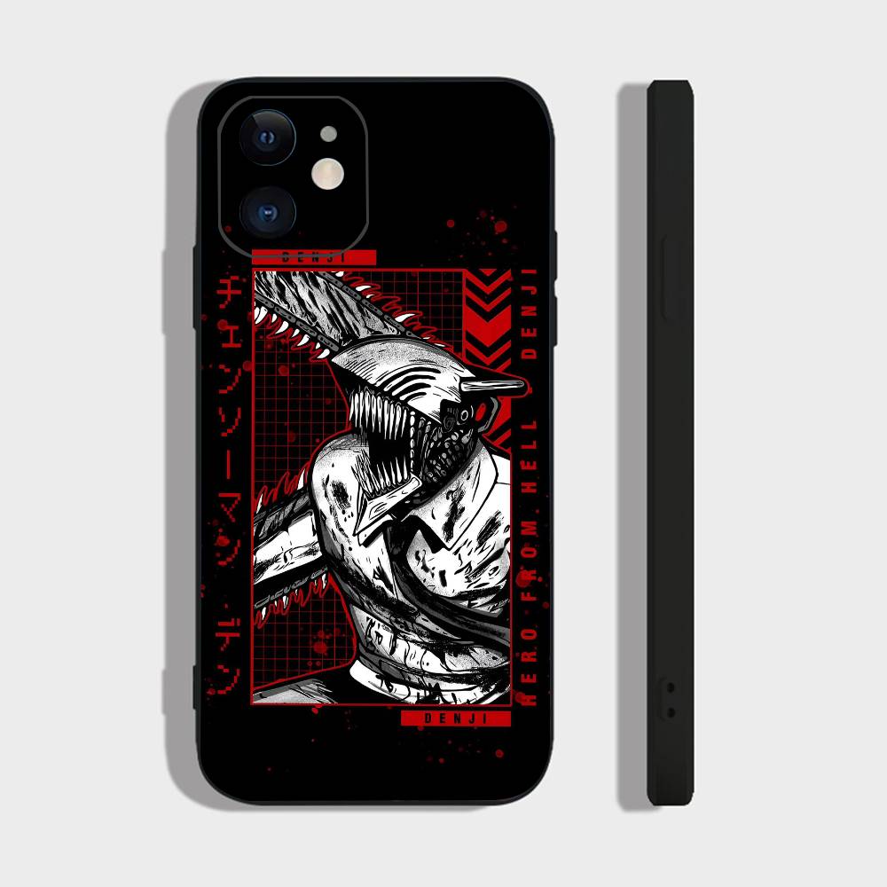 Denji Chainsaw Man For Iphone 17 Air 16 Pro Max 15 14 13 Full Cover Anti-Shock MagSafe Cover