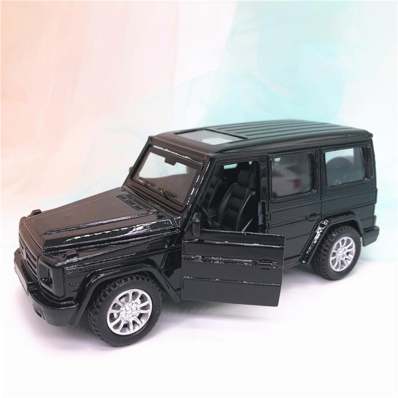 Mercedes Black Alloy Sports Car Off-Road Cake Topper for Birthdays