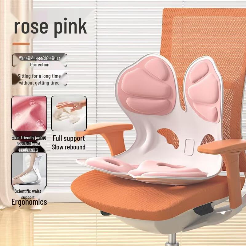 Misida Ergonomic Massage Lumbar Support Cushion