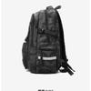 Schoolbag Student schoolbag Men's bag Large capacity Contrast color Camouflage Cool outdoor travel backpack Casual backpack