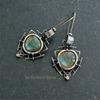 Retro Love Shape Strange Earrings European Beautiful Woman Earrings