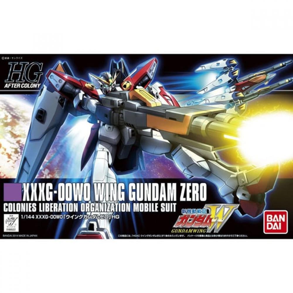 Bandai Spirits Hgac Mobile Suit Gundam W WING GUNDAM ZERO [1:144 Maßstab Gundam Plastikmodell Überarbeitet in 2024 7]