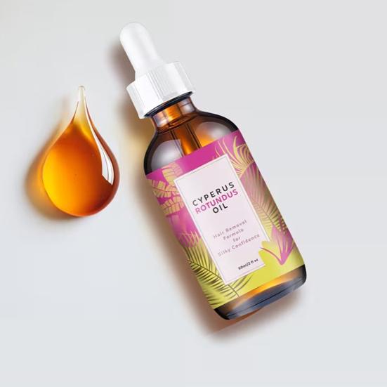 1/2Pcs 60ML Cyperus Rotundus Oil Moisturizing Soothing Hair Removal Oil Natural Plants Extract All Skin Types Body Care Essential Oil