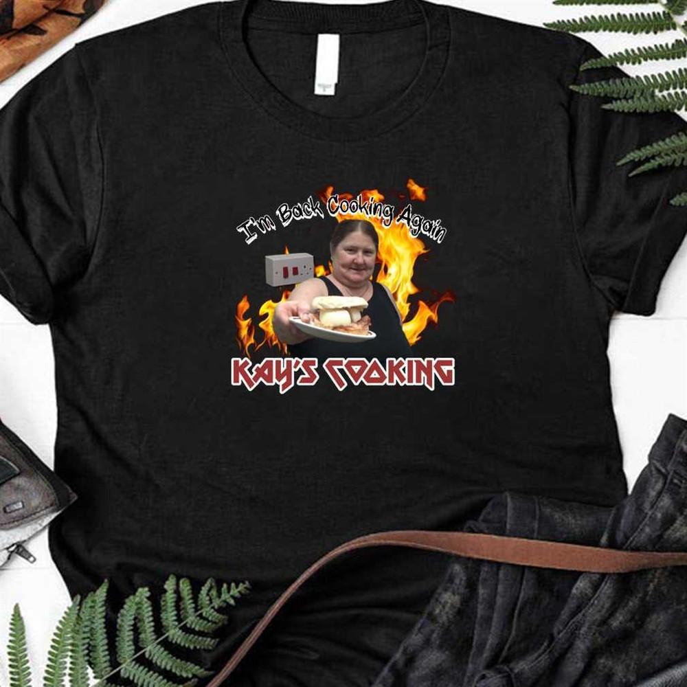Kay’S Cooking - I’M Back Cooking Again Classic T-Shirt Unisex T-Shirt XL
