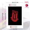 Stoke City logo Pattern  3pcs 100% Round Full Drill 5D DIY Diamond Painting Embroidery Cross Stitch Rhinestone Décor