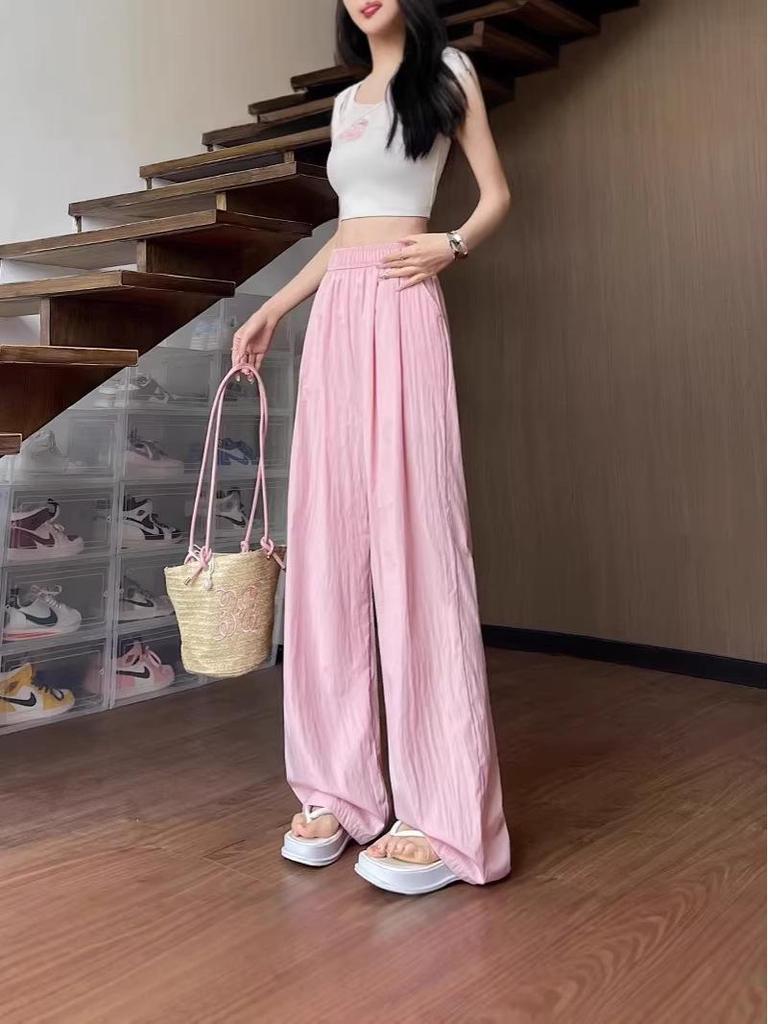 Yamamoto 2026 Pleated Slimming Casual Summer Pants for Women