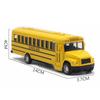 Alloy Vehicle Back Pull Toy School Model Gift