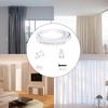Customizable Ceiling Curtain Track Kits 3Meter White Rails with All Accessories Set for Functional Window Treatments