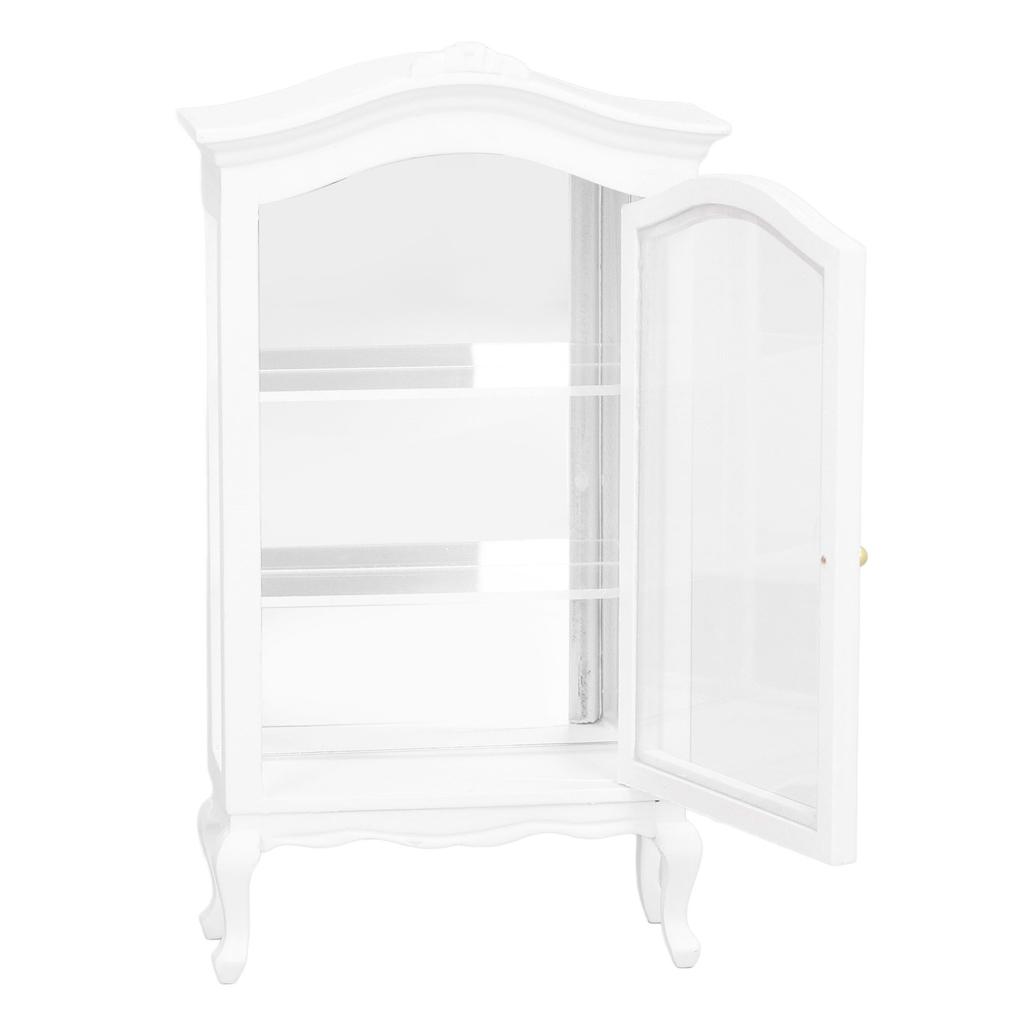 1:12 Dollhouse Miniature Wine Cabinet Exquisite Collection Cabinet Decorative Dollhouse Furniture