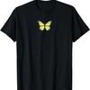 Yellow Butterfly Aesthetic Clothing Soft Grunge Girls Women T-Shirt
