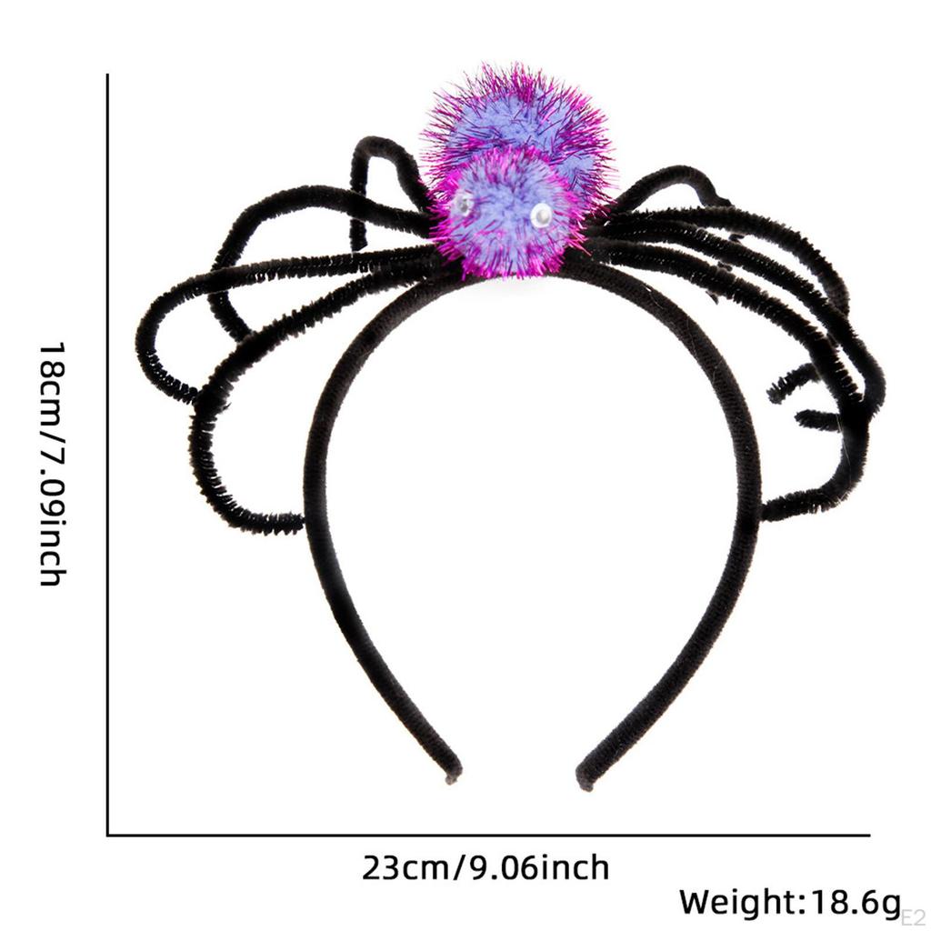 Halloween Spinnen-Kopfband Kostüm Kopfschmuck Cosplay Kopfschmuck Foto-Requisite Dekoration Haarreif
