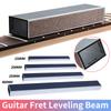 150MM 200MM 250MM 400MM Guitar Fret Leveling Beam with Sandpapers Sanding Block Level File Guitar Fret Leveling Sanding Beam