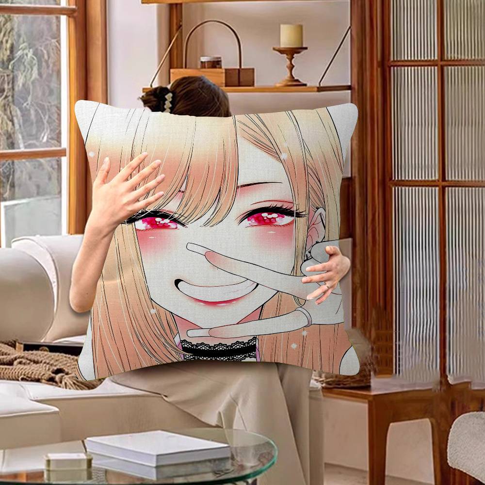 Můj Šaty Up Darling MMarin Kitagawa Polštář Dárky Domácí Kancelářský Nábytek Ložnice Pohovka Potah na Polštář do Auta pouzdro 45x45cm