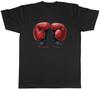 Red Boxing Gloves Mens TShirt Champion Boxer Fighter Tee Gift