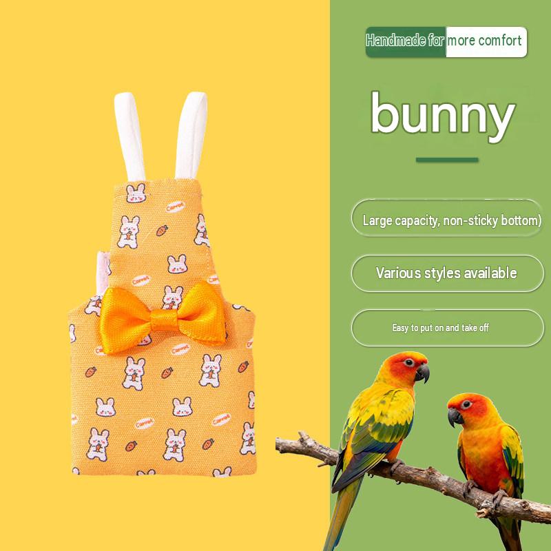 Bird Diaper Parrot Flight Suit Anti-Cold Belly Guard Parrot Diaper Pants for Outing Wear Adjustable