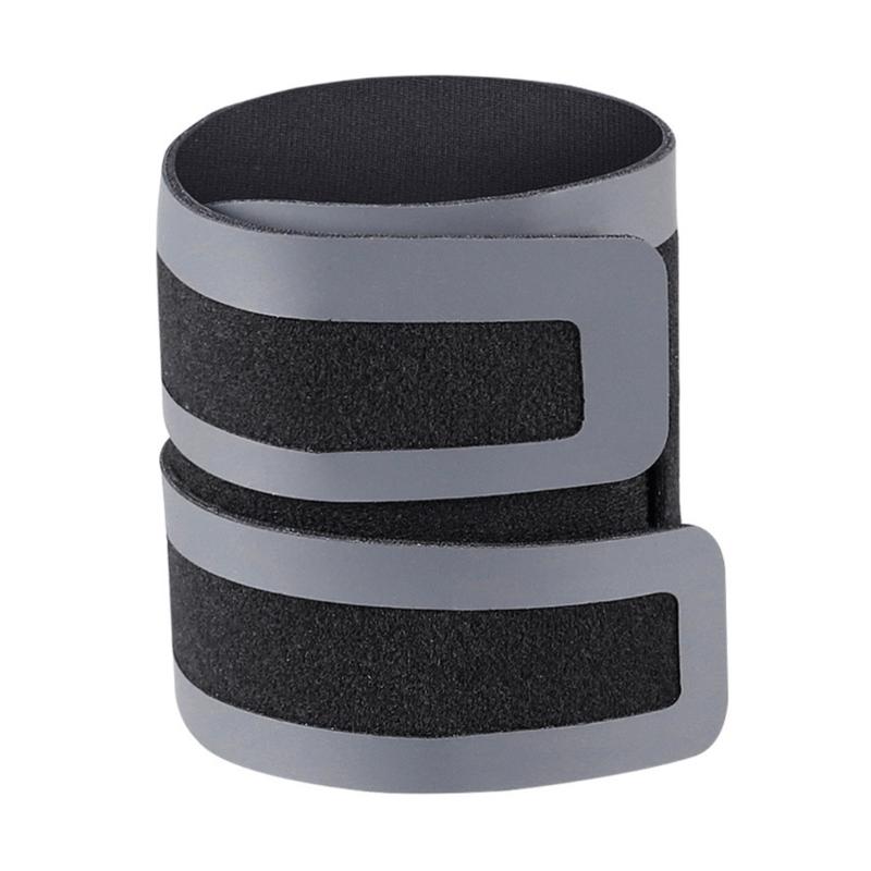 

Adjustable AntiSlip Wrist Brace Sports Wristband Featuring Enhances Stability And Durability Nylon Construction сірий/чорний