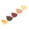 Rosewood Guitar Pick Box Set 1pc Wooden Storage Holder Mini Jewelry Organizer 5pcs Picks