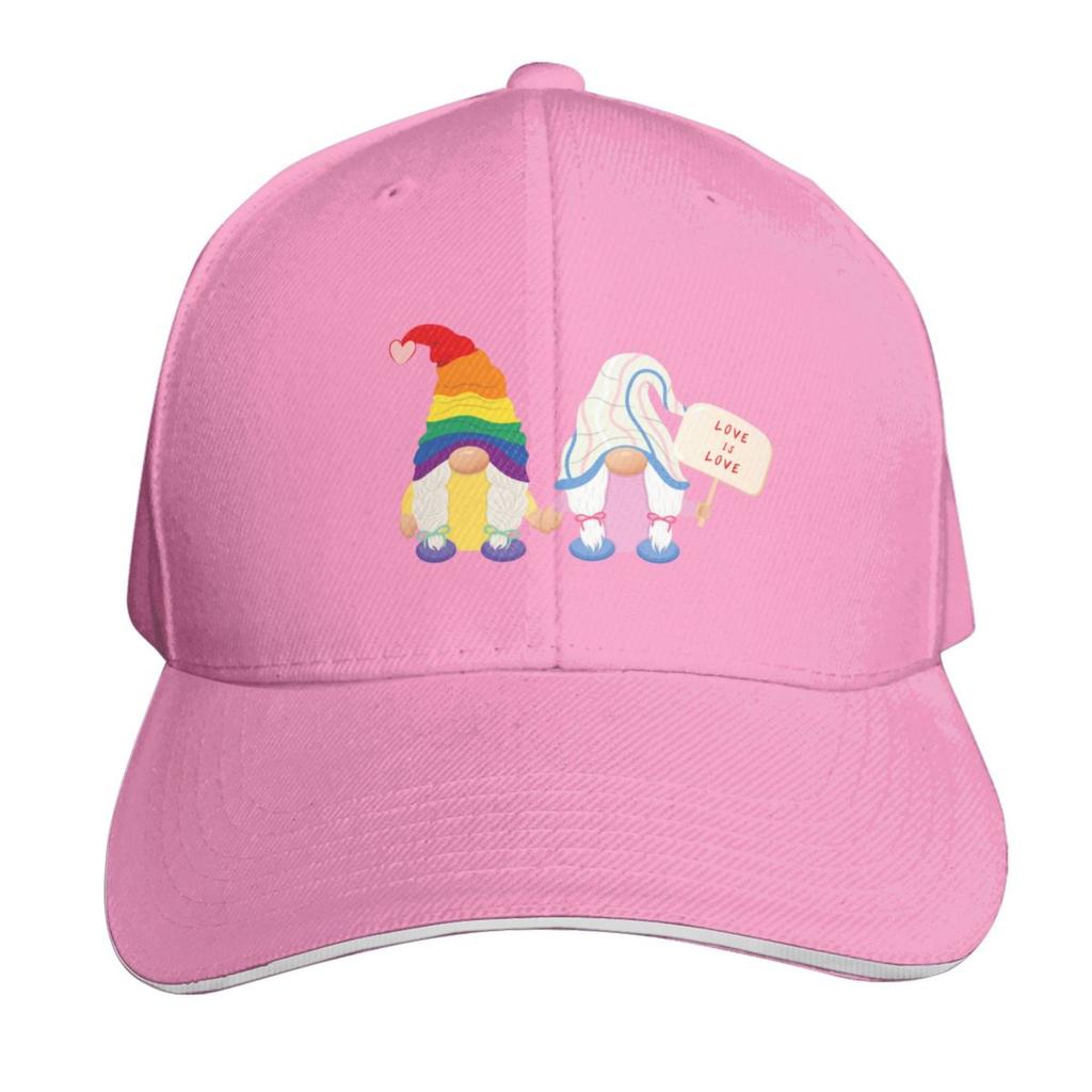 Lesbian Couple Gnomes Lgbt Gnome Baseball Cap Funny Hats Bobble Hat Unisexs Big Size Hat Sports Cap Sun Hats For Women Unisexs