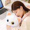 Cute Simulation Cat Plush Doll Realistic Texture Siamese Cat  Plush Doll  Home Decoration