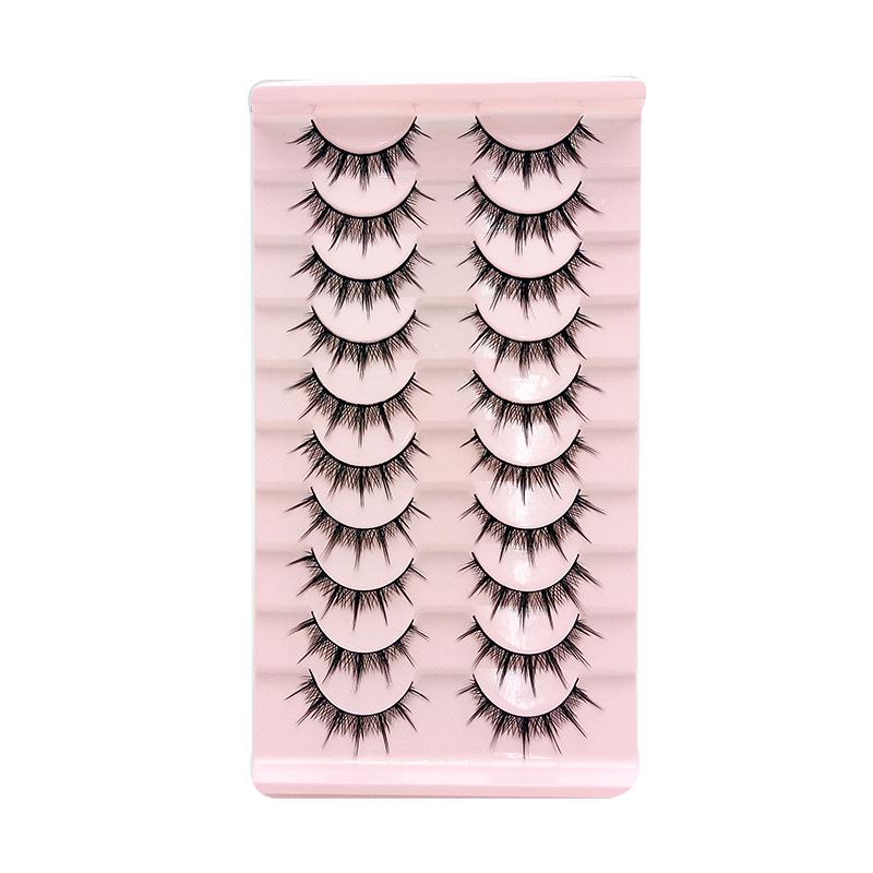 Big Demon Stage False Eyelashes & Fairy Hair Fishtail – A-Type, Multiple Styles Available