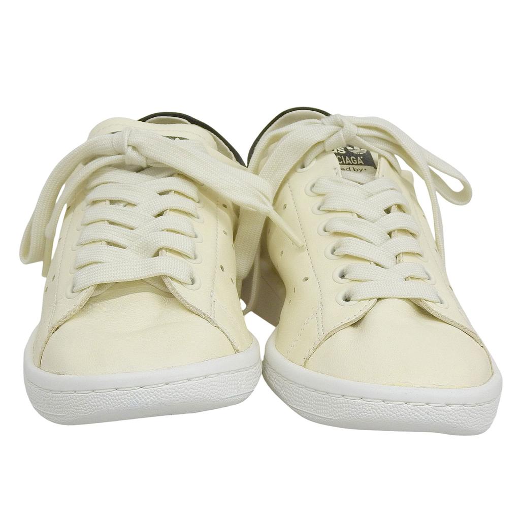 Pristine BALENCIAGA×adidas Low Cut Sneakers Stan Smith Leather Women 23 721836 Used