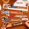 Cartoon Dog Magnetic Bookmark and Bendable Ruler